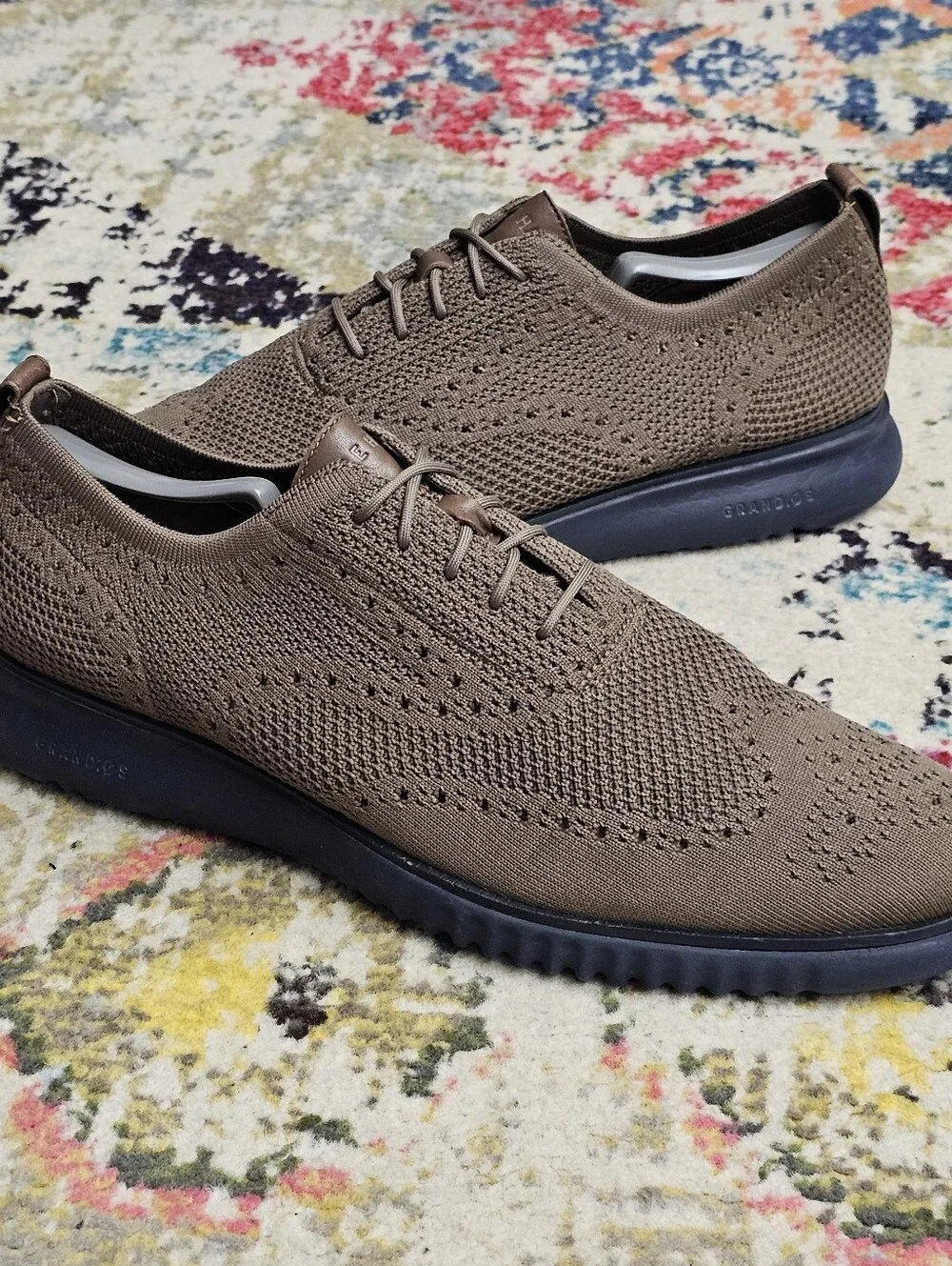 Cole Haan 2.ZEROGRAND Stitchlite Knit Sneakers Men’s 13M Wingtip Oxford Shoes I